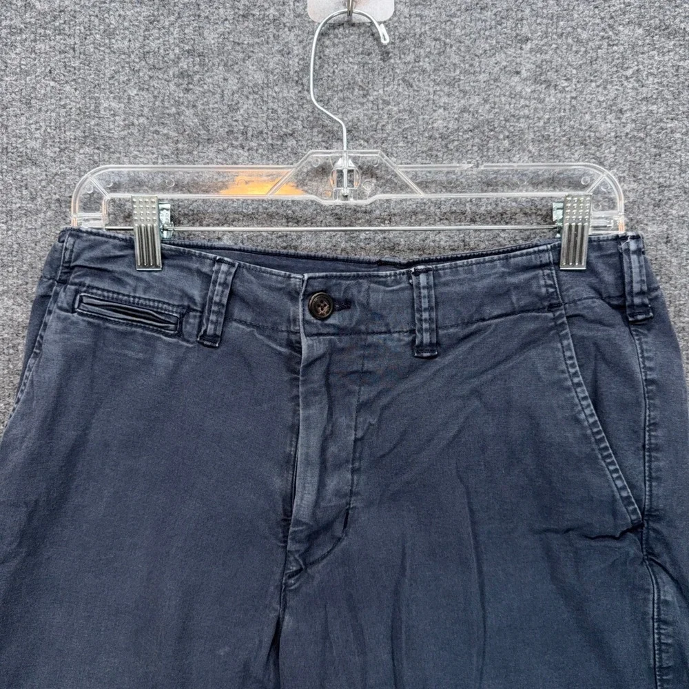 American Eagle Shorts Mens 32 Blue Next Level Flex Chino Casual Y2K Casual